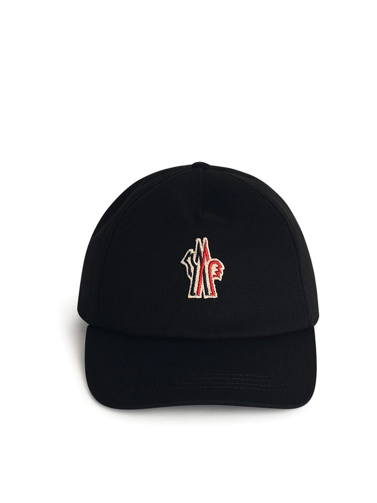 Black Cotton Cap 0973B0000304863999 (Moncler / 帽子 ) | Moncler (モンクレール)