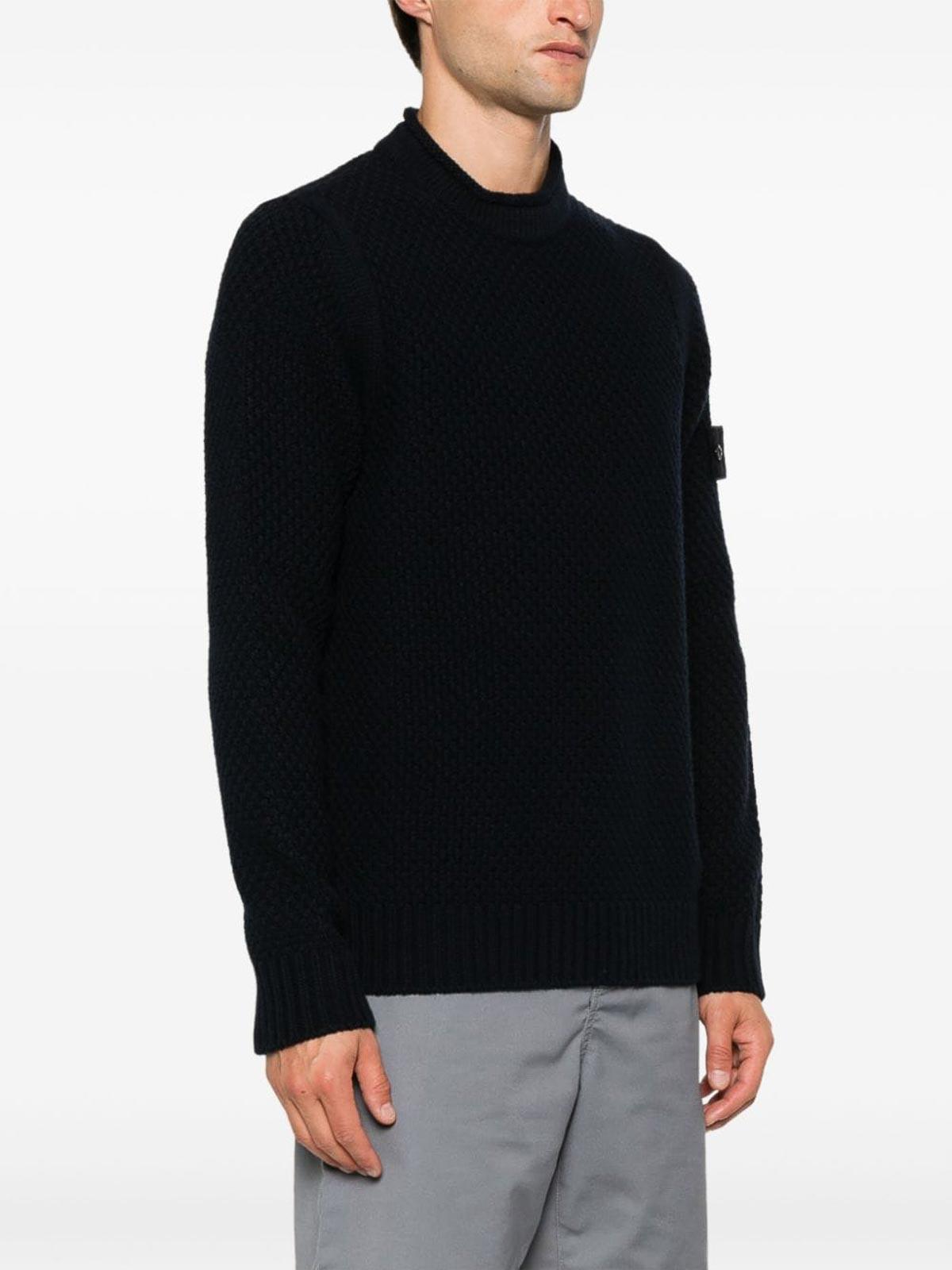 Virgin Wool Knit Sweater 8115515FAV0020 (STONE ISLAND / ニット・セーター・カーディガン ) | STONE ISLAND (ストーンアイランド)(1)