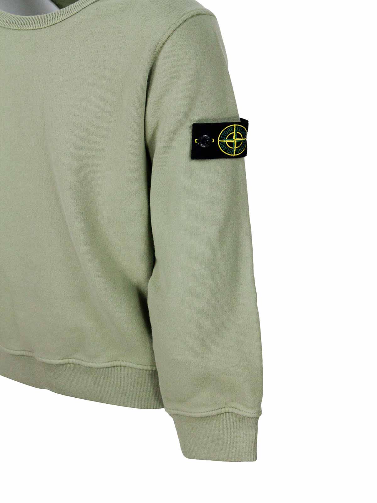 Cotton sweatshirt 81166132055 (STONE ISLAND / スウェット・フーディー ) | STONE ISLAND (ストーンアイランド)(1)