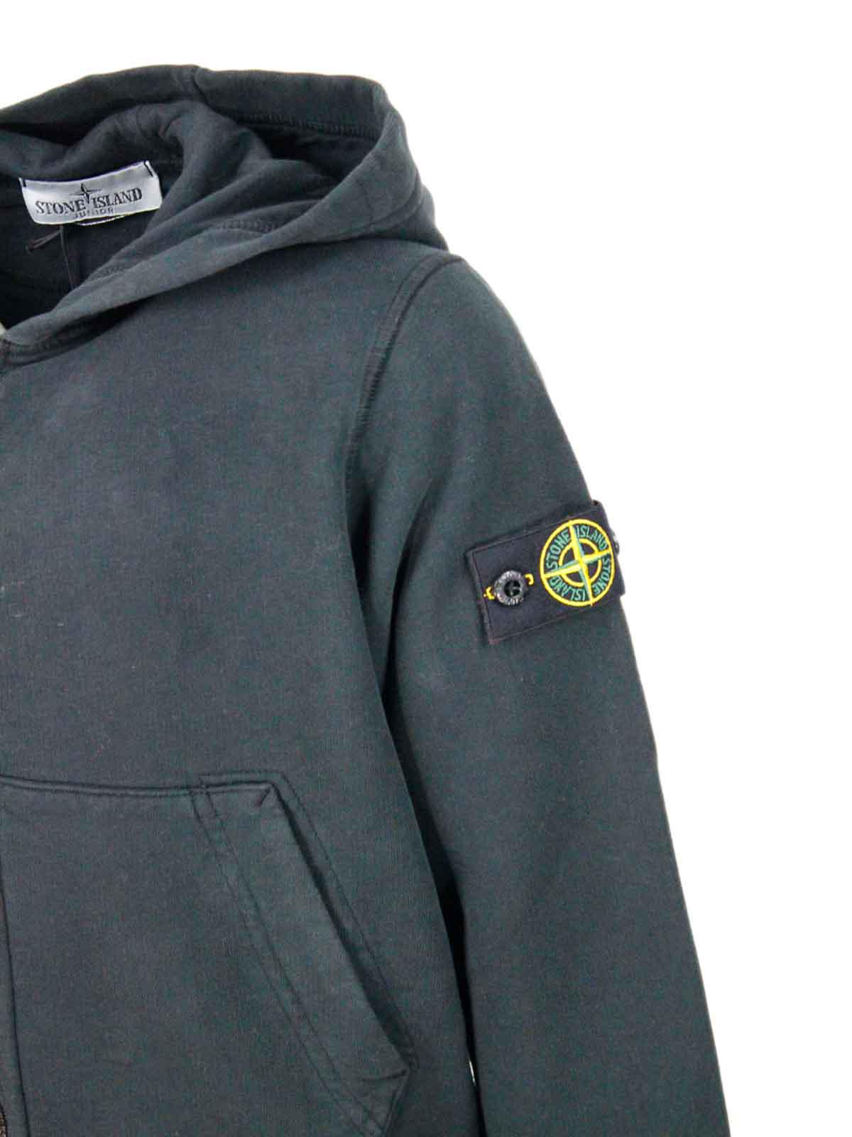 Cotton sweatshirt 81166072029 (STONE ISLAND / スウェット・フーディー ) | STONE ISLAND (ストーンアイランド)(1)