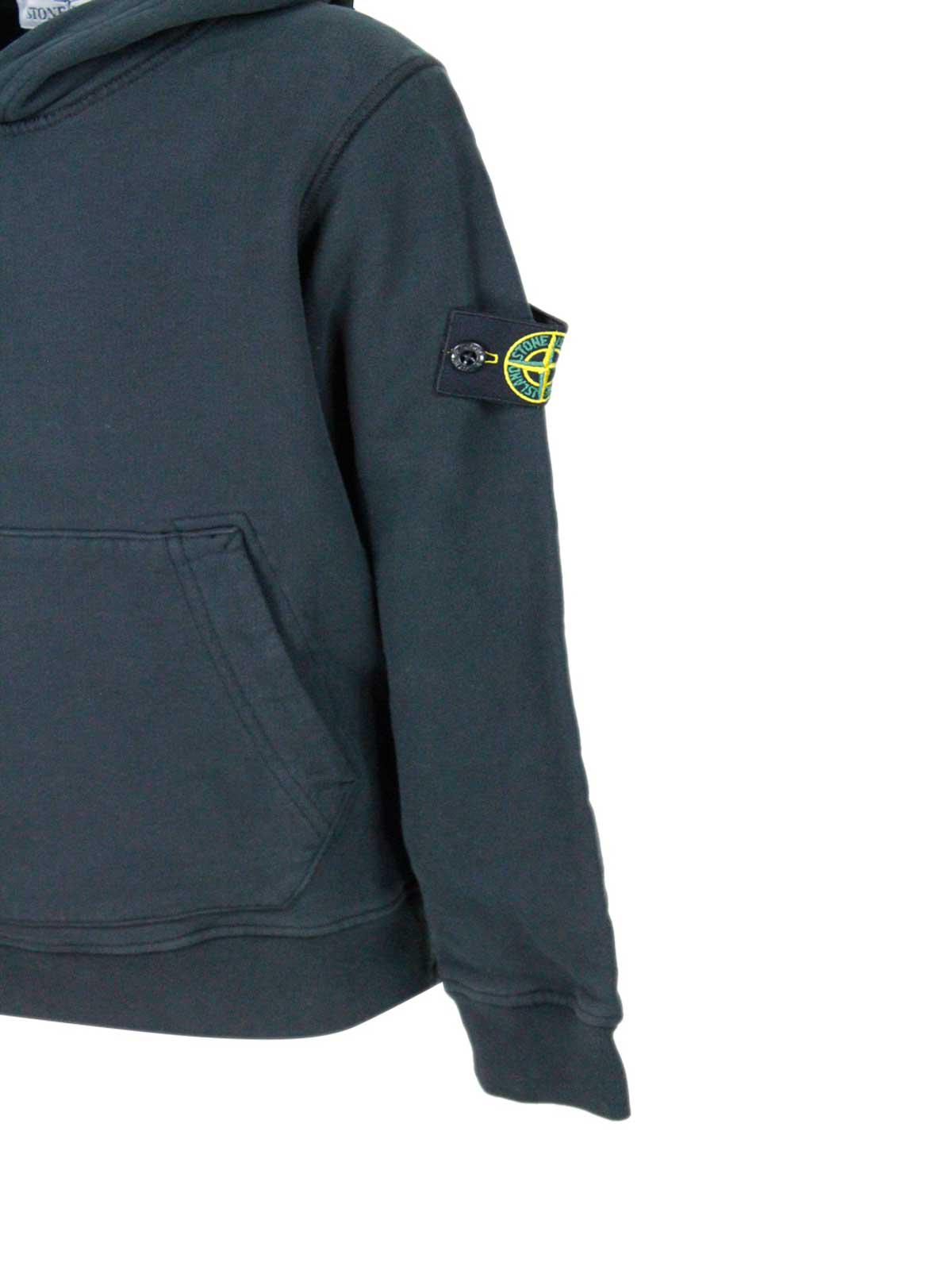 Cotton sweatshirt 81166162029 (STONE ISLAND / スウェット・フーディー ) | STONE ISLAND (ストーンアイランド)(1)