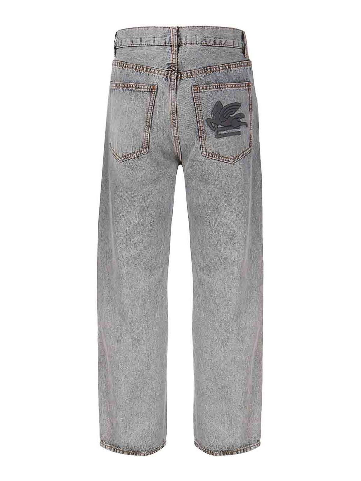 Cotton Jeans With Lightened Wash 1W80696512 (ETRO / ジーンズ ) | ETRO (エトロ)(1)
