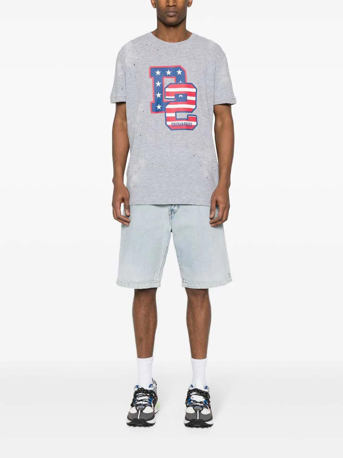 Muscle Fit Tee S74GD1249S22146857M (Dsquared2 / Tシャツ・カットソー ) | Dsquared2 (ディースクエアード)(1)