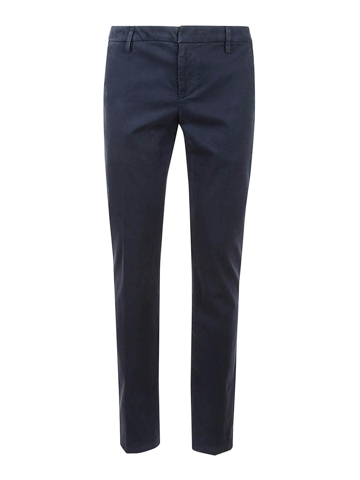 Trousers Blue UP166GSE043PTD890 (DONDUP / パンツ ) | DONDUP (ドンダップ)