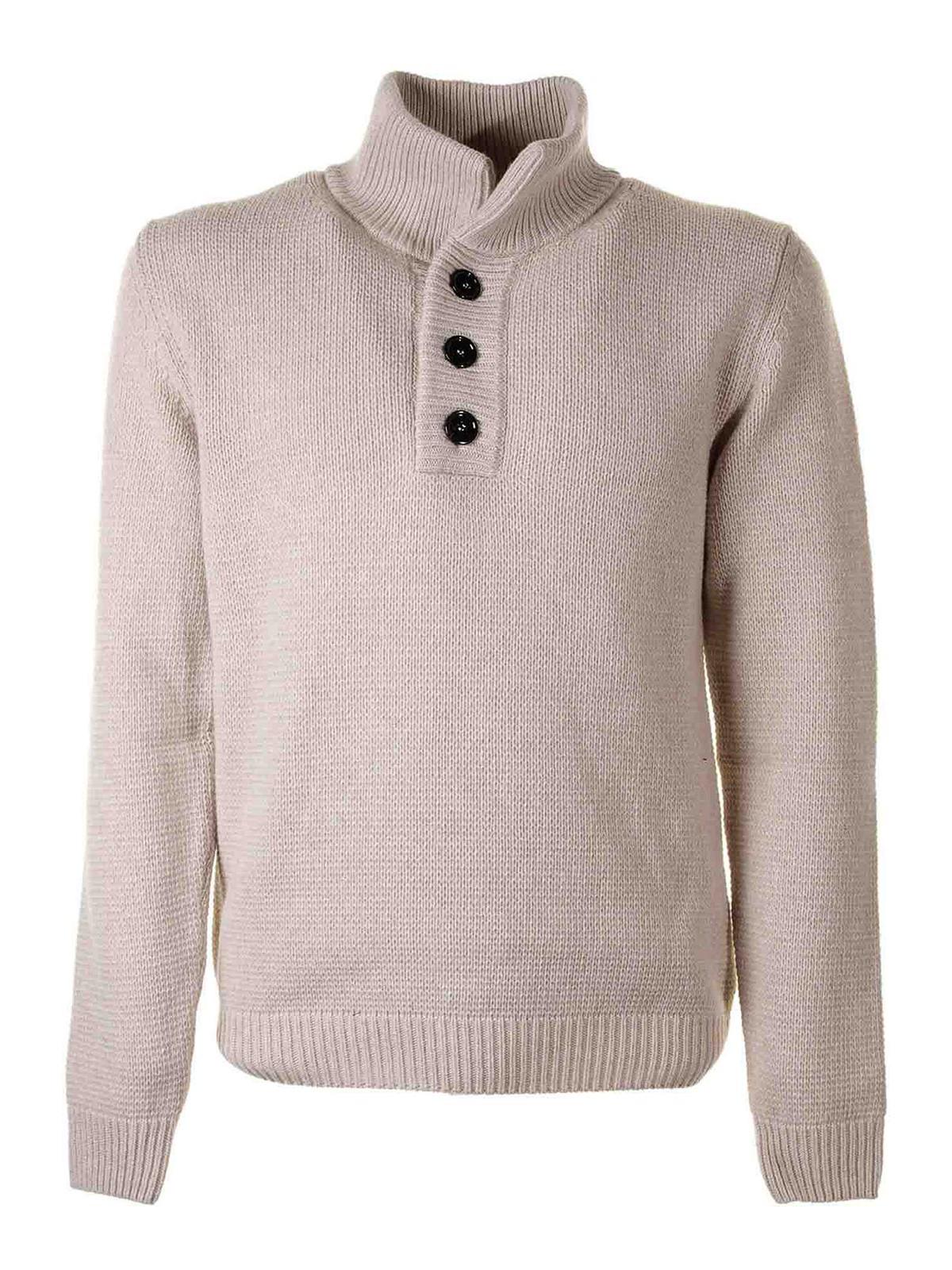 Beige Turtleneck Sweater UT206M00901U010 (DONDUP / ニット・セーター・カーディガン ) | DONDUP (ドンダップ)