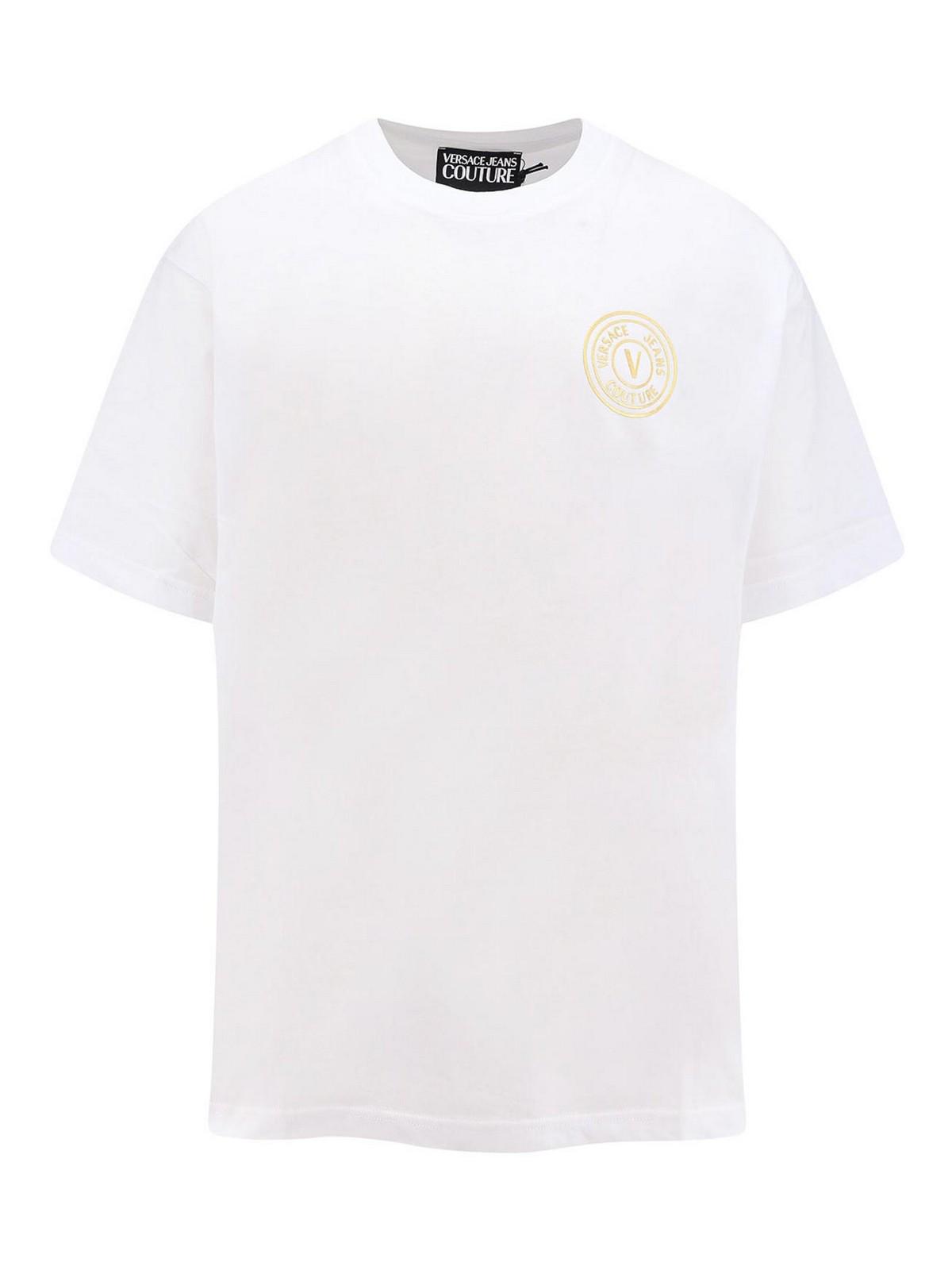 Jersey Cotton T-Shirt 76GAHT03CJ00TG03 (VERSACE JEANS COUTURE / Tシャツ・カットソー ) | VERSACE JEANS COUTURE (ヴェルサーチェ ジーンズ クチュール)