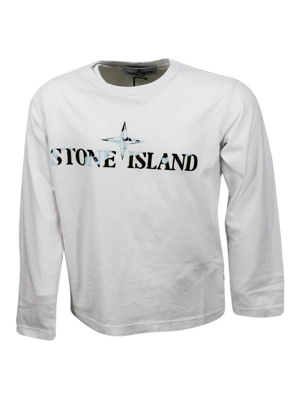 T-Shirt White 79162115193 (STONE ISLAND / Tシャツ・カットソー ) | STONE ISLAND (ストーンアイランド)