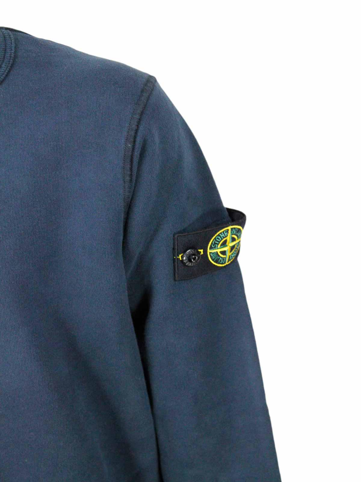 Sweater Blue 79166132020 (STONE ISLAND / スウェット・フーディー ) | STONE ISLAND (ストーンアイランド)(1)