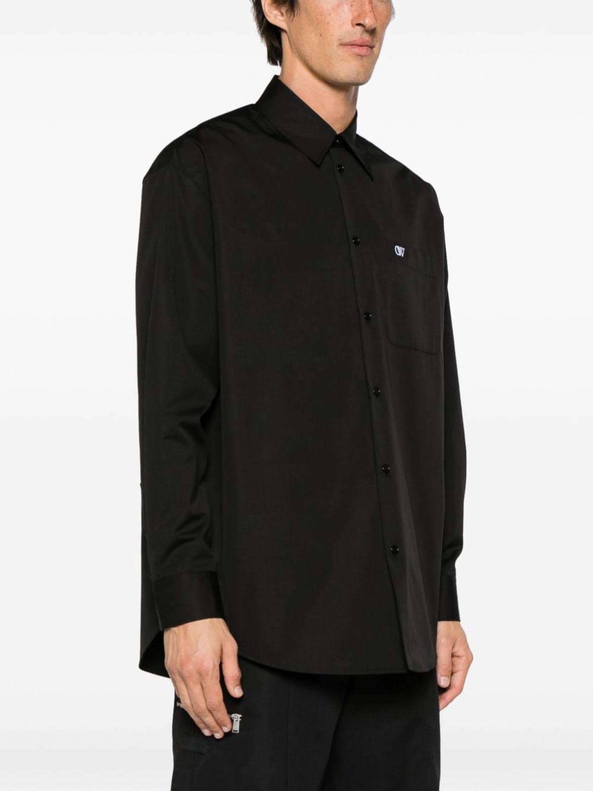 Shirt OMGE004C99FAB0011001 (Off-White / シャツ・ブラウス ) | Off-White (オフホワイト)(4)