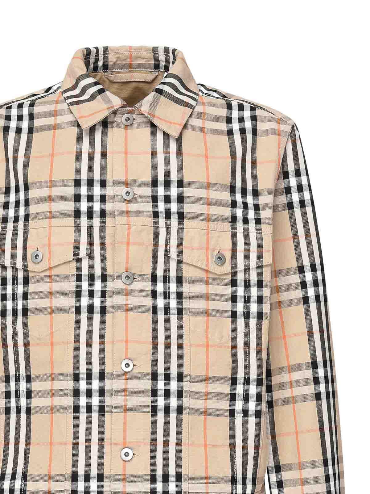 Check Cotton Jacket 8097582 (Burberry / カジュアルジャケット ) | Burberry (バーバリー)(1)