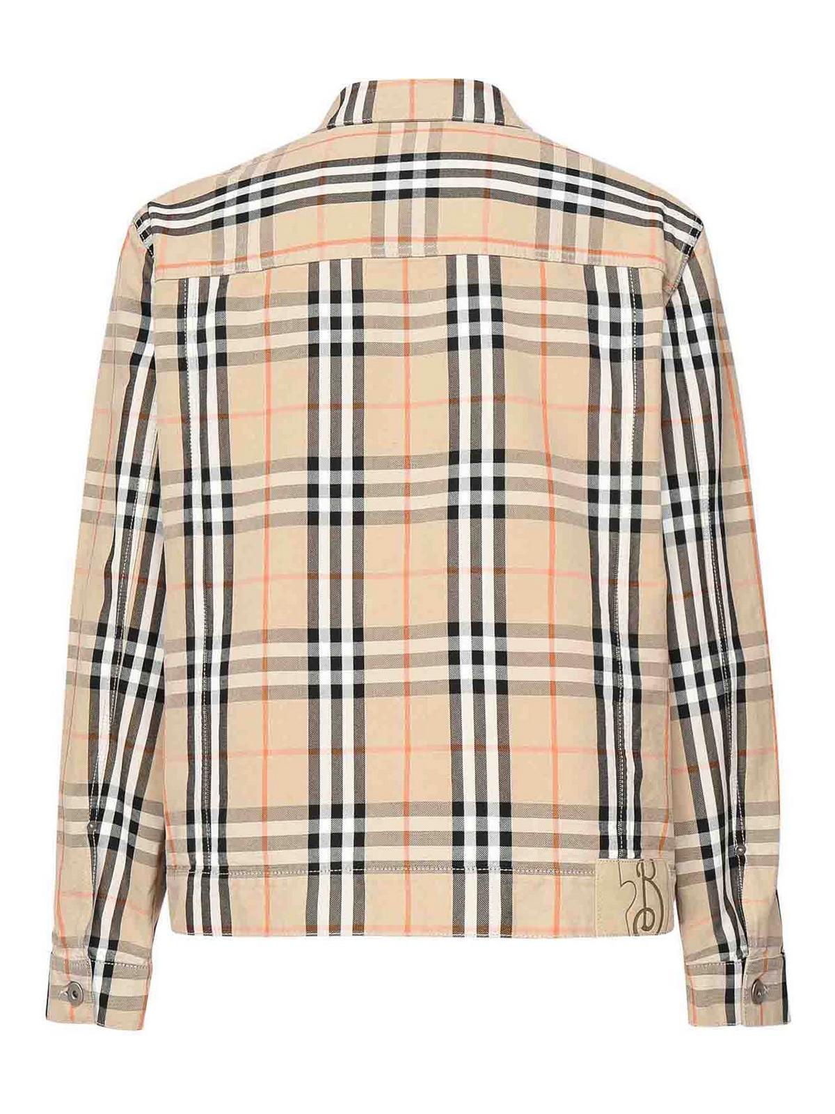 Check Cotton Jacket 8097582 (Burberry / カジュアルジャケット ) | Burberry (バーバリー)(3)