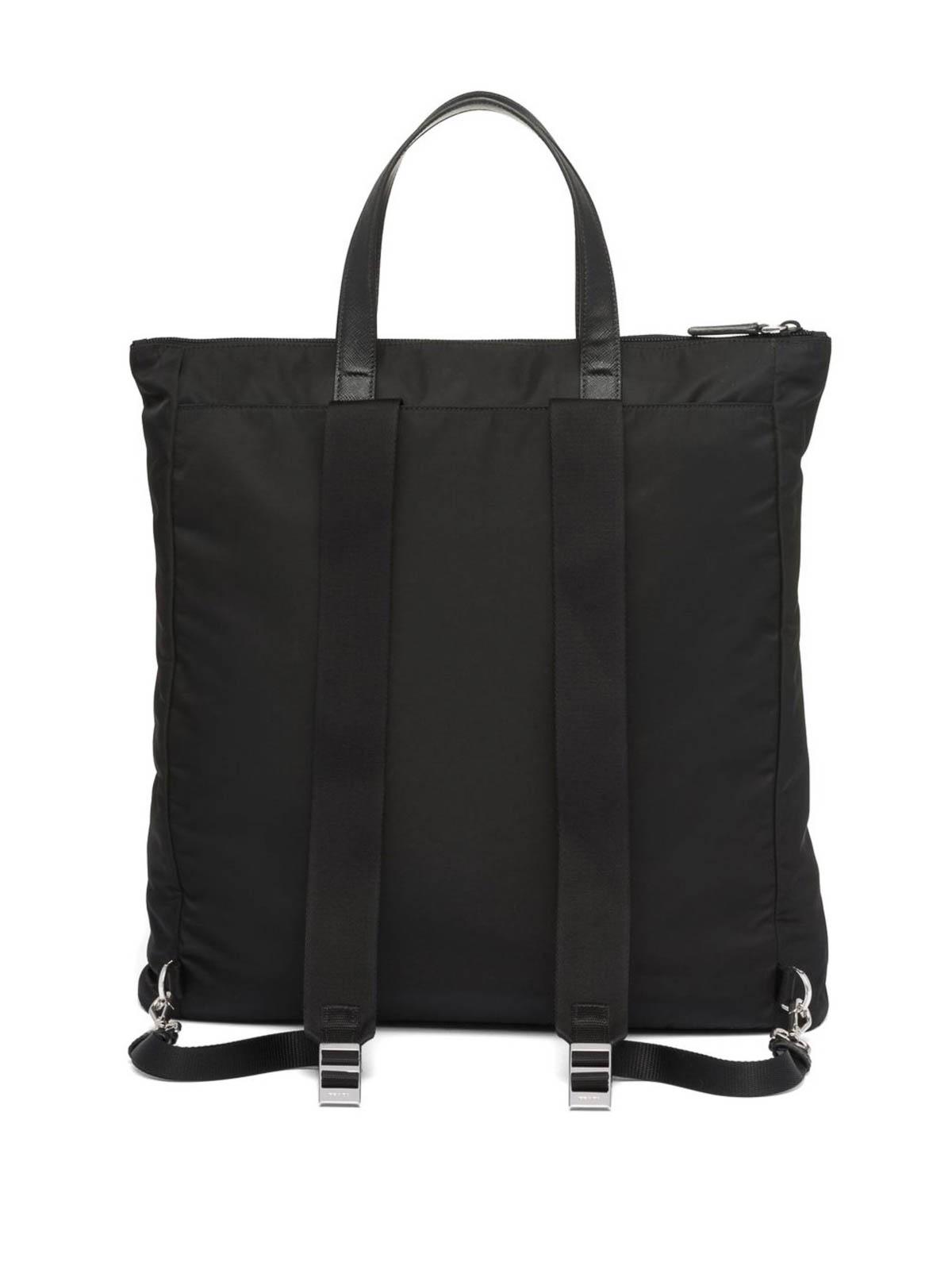Re-Nylon Saffiano-Leather Tote Bag 2VG098VOOO2DMGF0002 (Prada / ハンドバッグ・ショルダーバッグ ) | Prada (プラダ)(2)