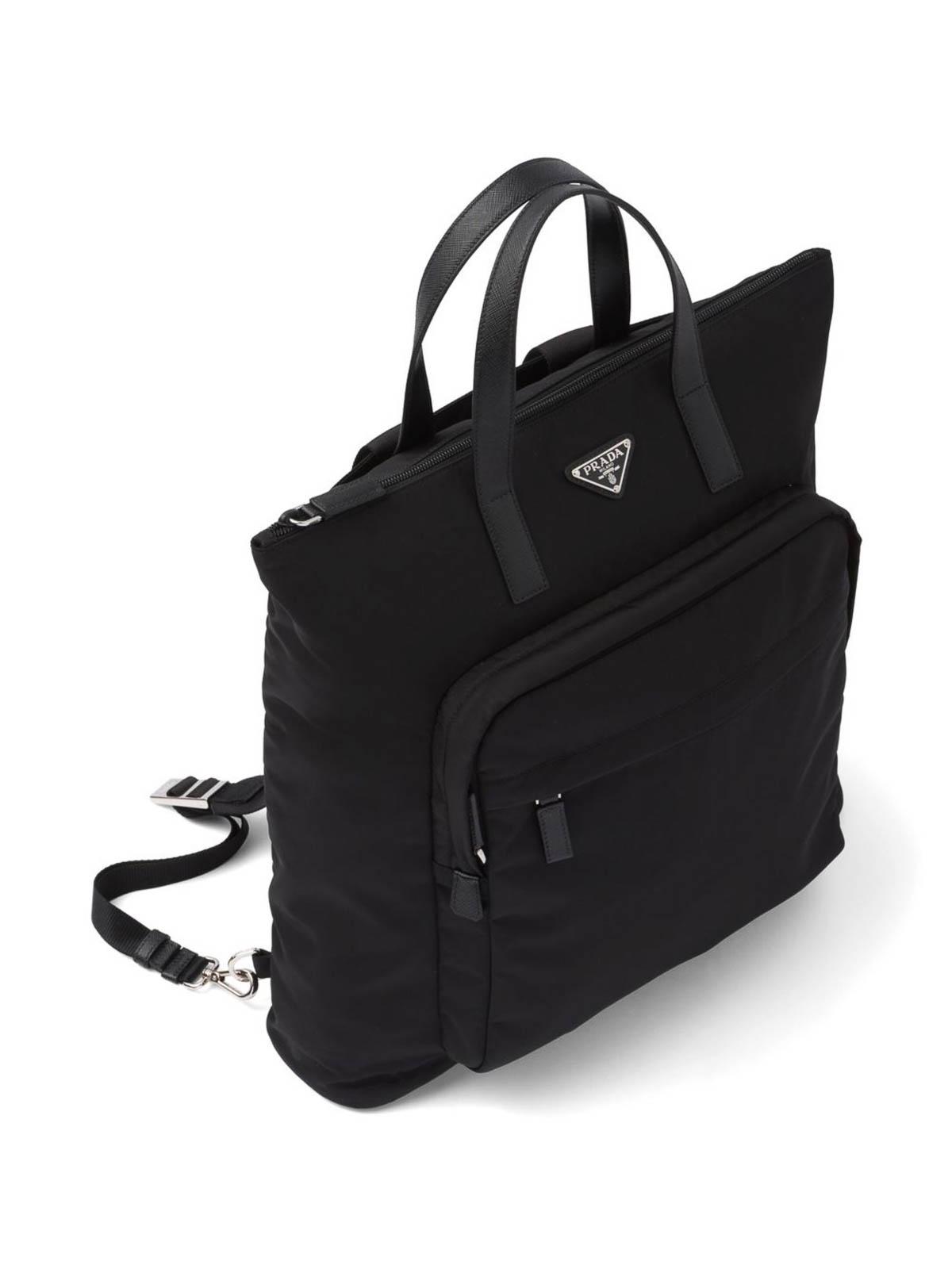 Re-Nylon Saffiano-Leather Tote Bag 2VG098VOOO2DMGF0002 (Prada / ハンドバッグ・ショルダーバッグ ) | Prada (プラダ)(3)