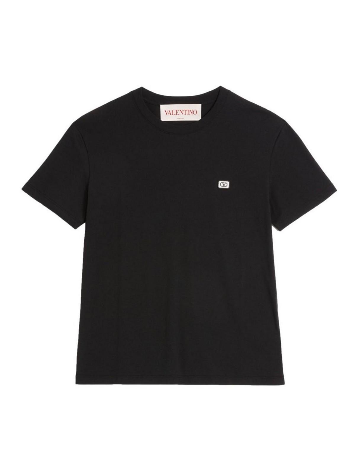 T-Shirt Jerseyregular Patch Logo Nero VMG10VAQ80NO (Valentino Garavani / Tシャツ・カットソー ) | Valentino Garavani (ヴァレンティノ)