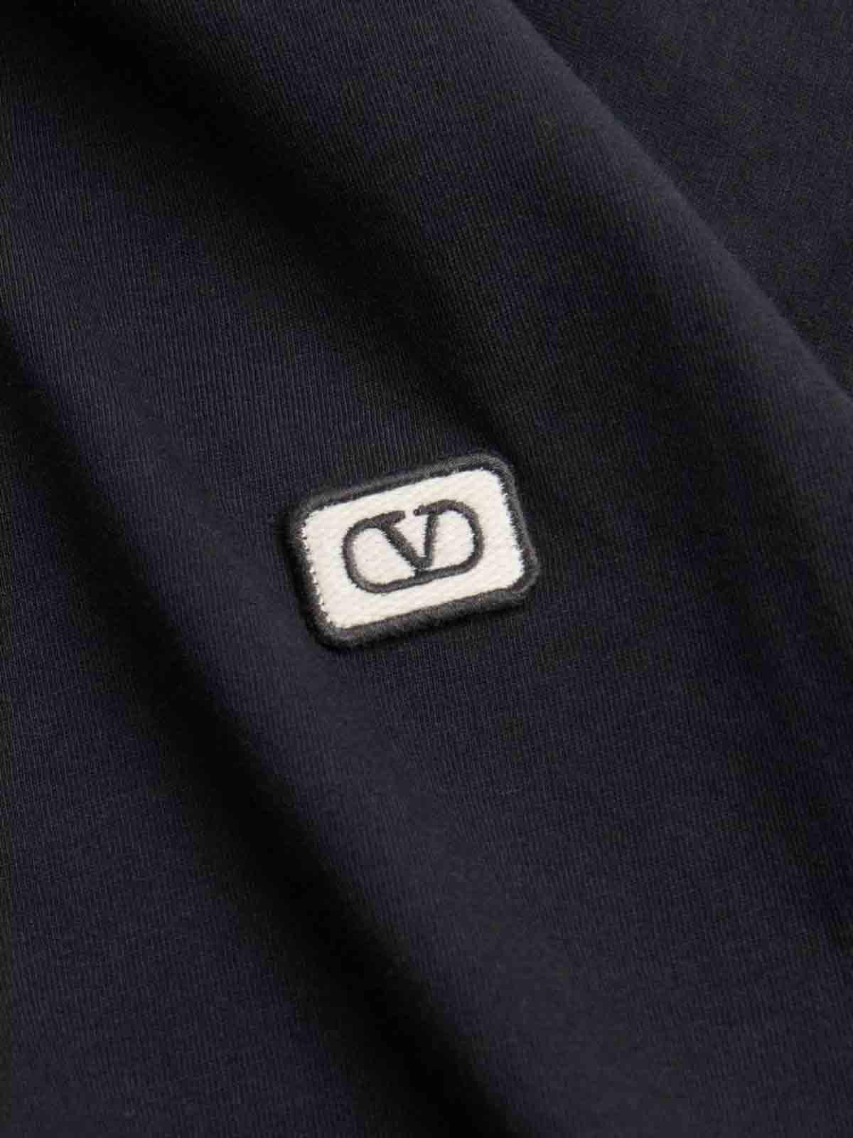 T-Shirt Jerseyregular Patch Logo Nero VMG10VAQ80NO (Valentino Garavani / Tシャツ・カットソー ) | Valentino Garavani (ヴァレンティノ)(1)