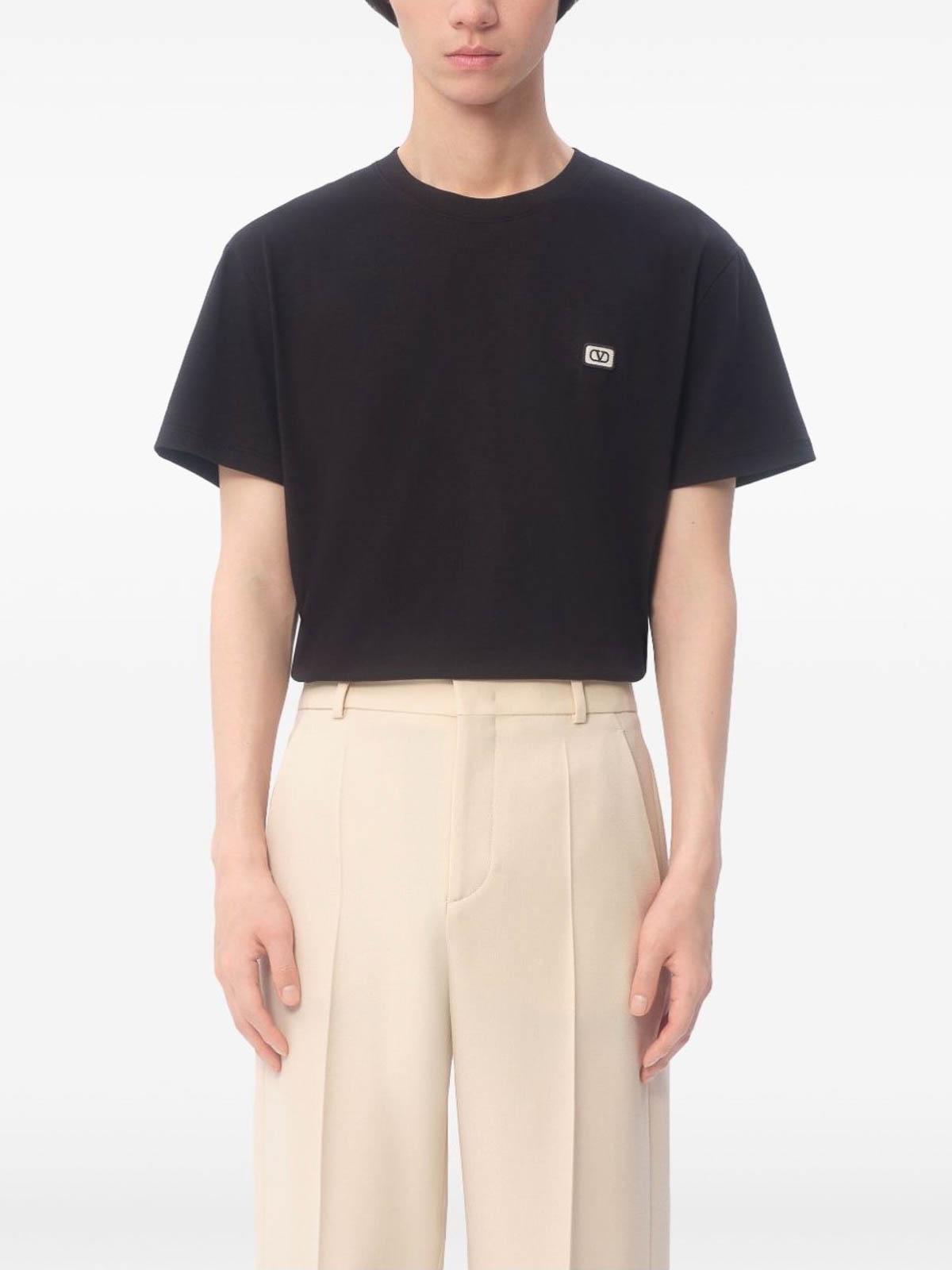 T-Shirt Jerseyregular Patch Logo Nero VMG10VAQ80NO (Valentino Garavani / Tシャツ・カットソー ) | Valentino Garavani (ヴァレンティノ)(2)