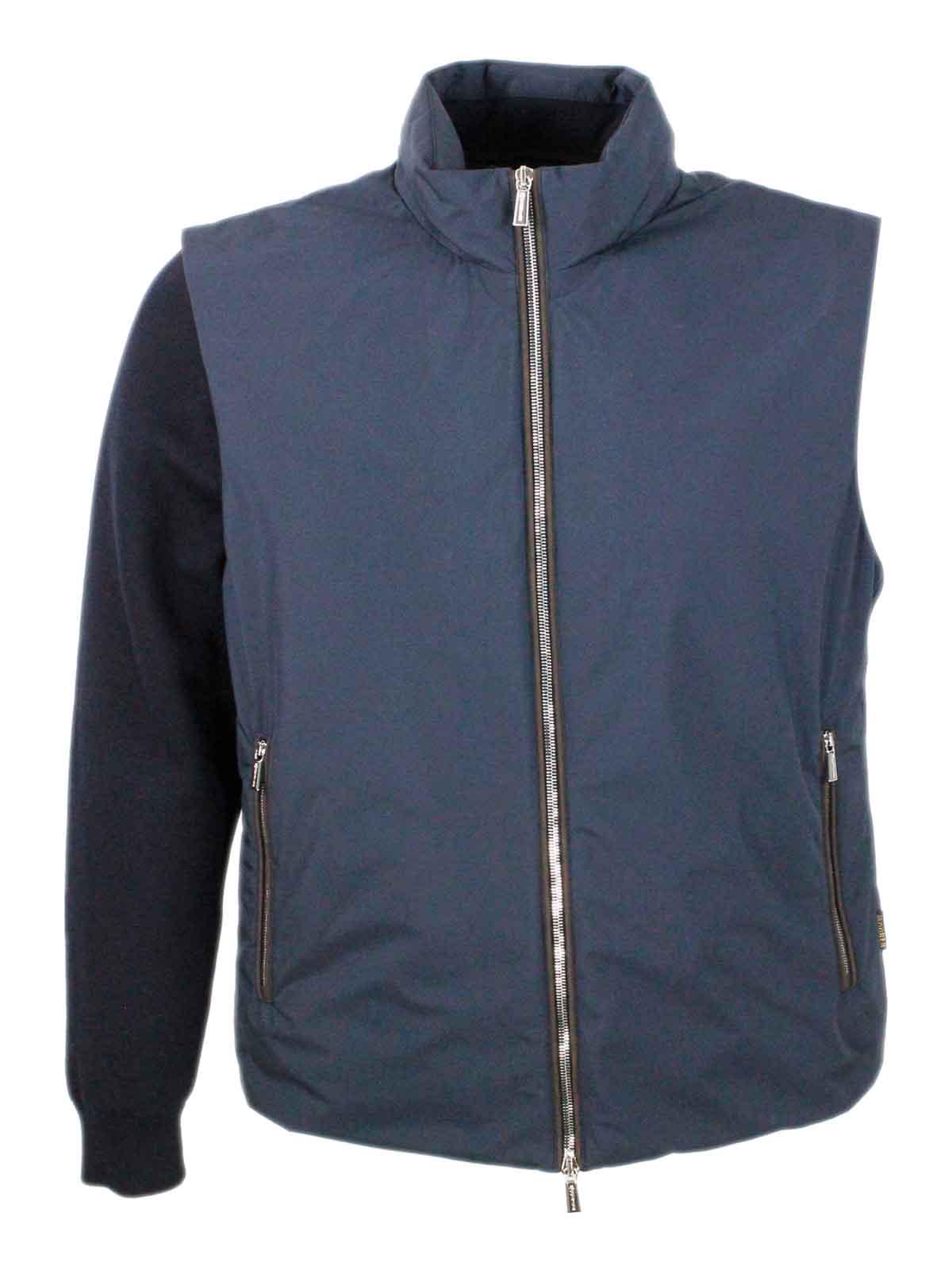 Jacket Blue EVANHSTP01 (MooRER / カジュアルジャケット ) | MooRER (ムーレー)(3)