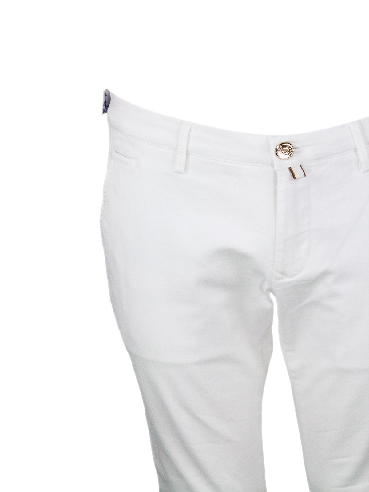 Trousers White P001001S3848W00D (JACOB COHEN / パンツ ) | JACOB COHEN (ヤコブ コーエン)(3)
