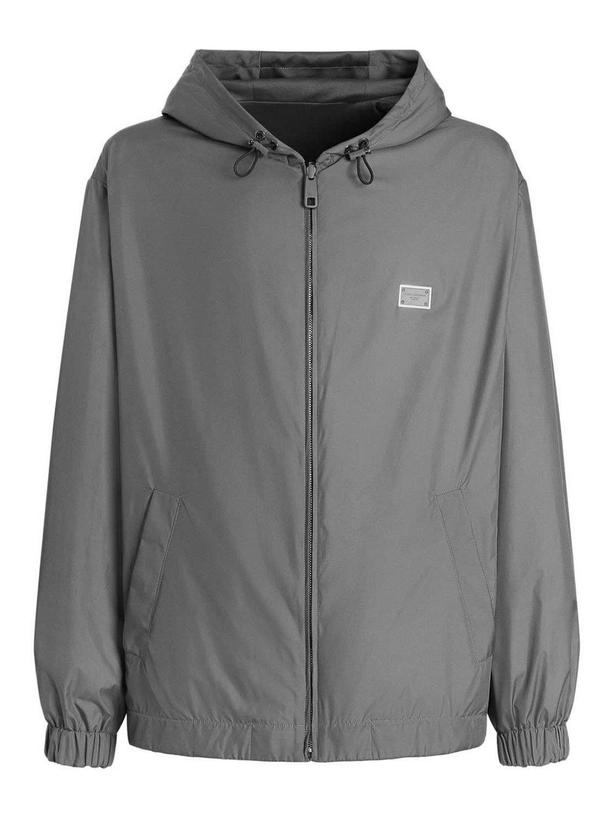 Logo-Plaque Bomber Jacket G9BKZTGJ034N5822 (Dolce & Gabbana / カジュアルジャケット ) | Dolce & Gabbana (ドルチェガッバーナ)