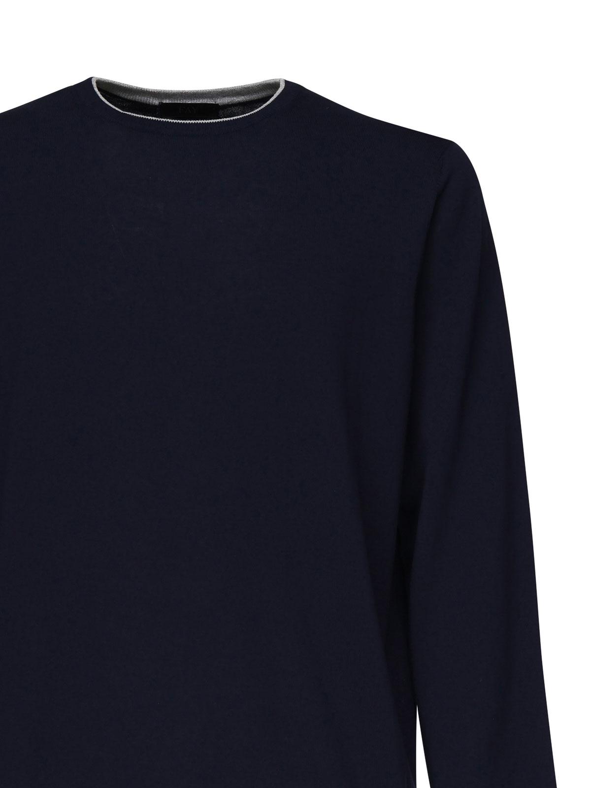 Round Neck Pullover NMMC1501730VHY00V7 (Fay / ニット・セーター・カーディガン ) | Fay (フェイ)(2)