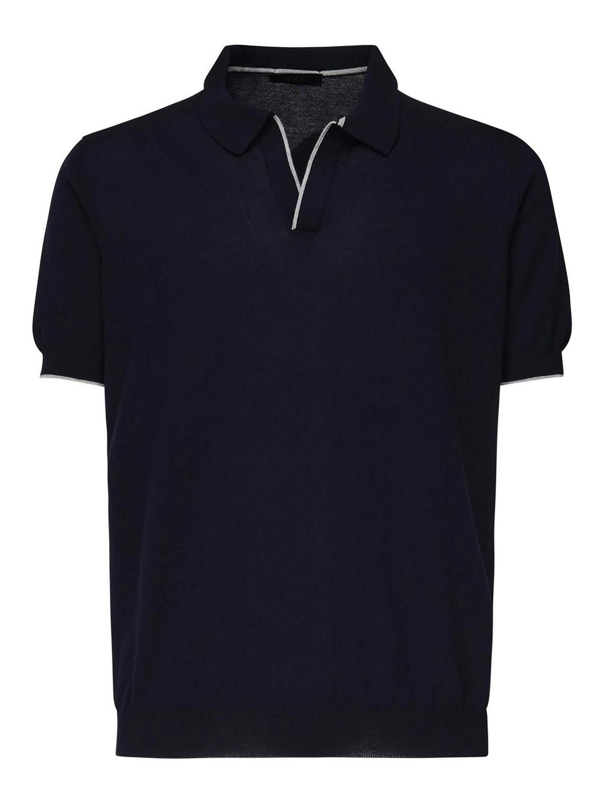 Knitted Polo Shirt NMMC1501740VHY00V7 (Fay / ポロシャツ ) | Fay (フェイ)