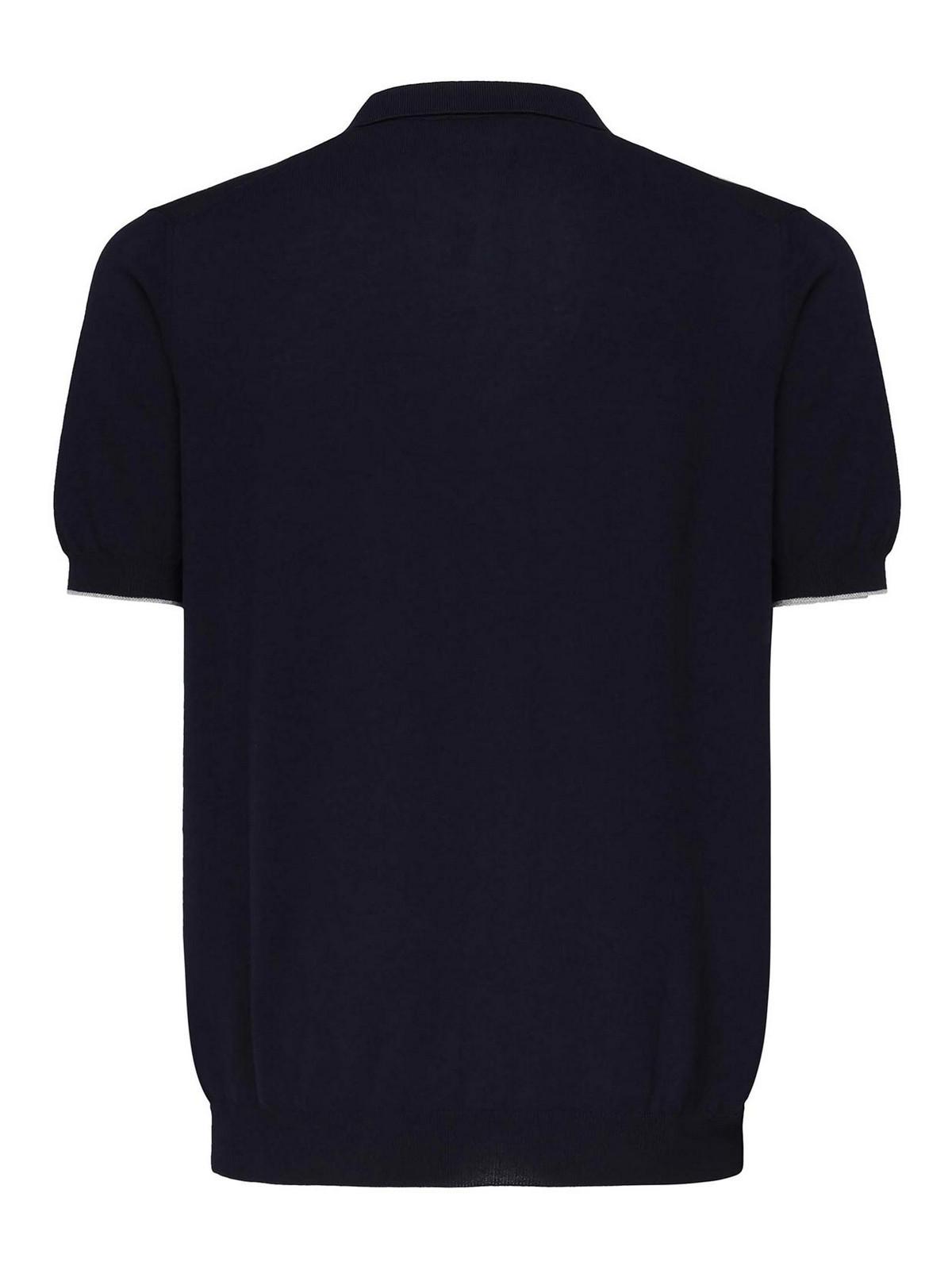 Knitted Polo Shirt NMMC1501740VHY00V7 (Fay / ポロシャツ ) | Fay (フェイ)(1)