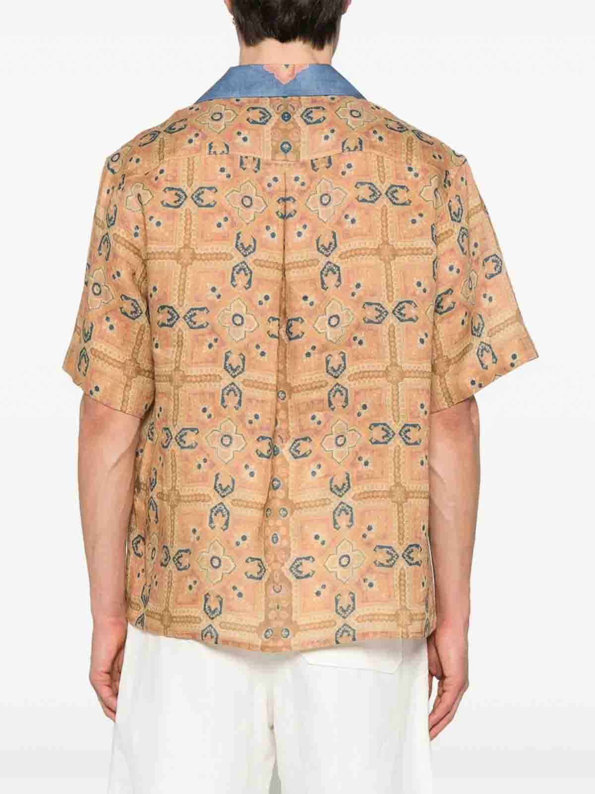 `Voyage Imaginarie` Bowling Shirt 6V3AA111AMWQQ4 (Valentino Garavani / シャツ・ブラウス ) | Valentino Garavani (ヴァレンティノ)(3)