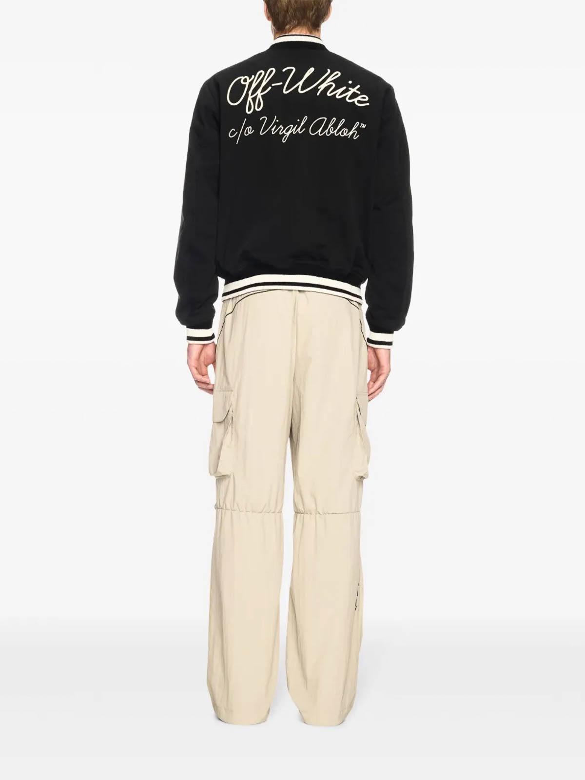 Script Varsity Jacket OMEH05FC99FAB0011001 (Off-White / カジュアルジャケット ) | Off-White (オフホワイト)(3)