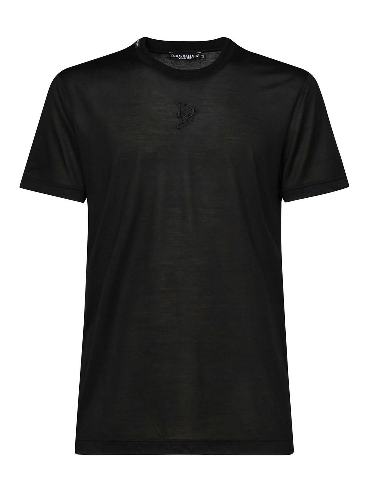 T-Shirt With Logo G8RN8ZFU75FN0000 (Dolce & Gabbana / Tシャツ・カットソー ) | Dolce & Gabbana (ドルチェガッバーナ)