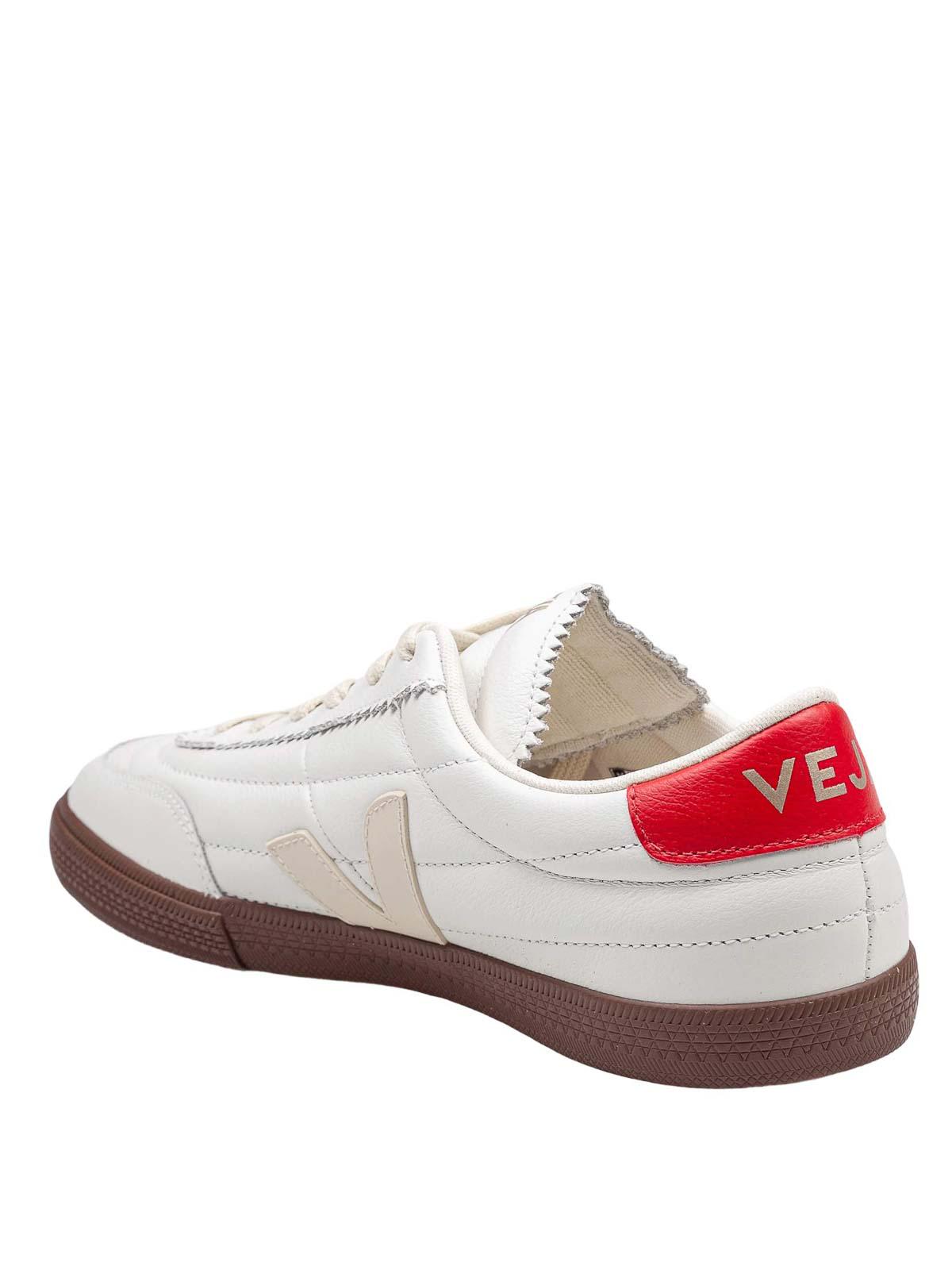 Panker Sneakers in white and red leather FU2020708 (VEJA / スニーカー ) | VEJA (ヴェジャ)(2)