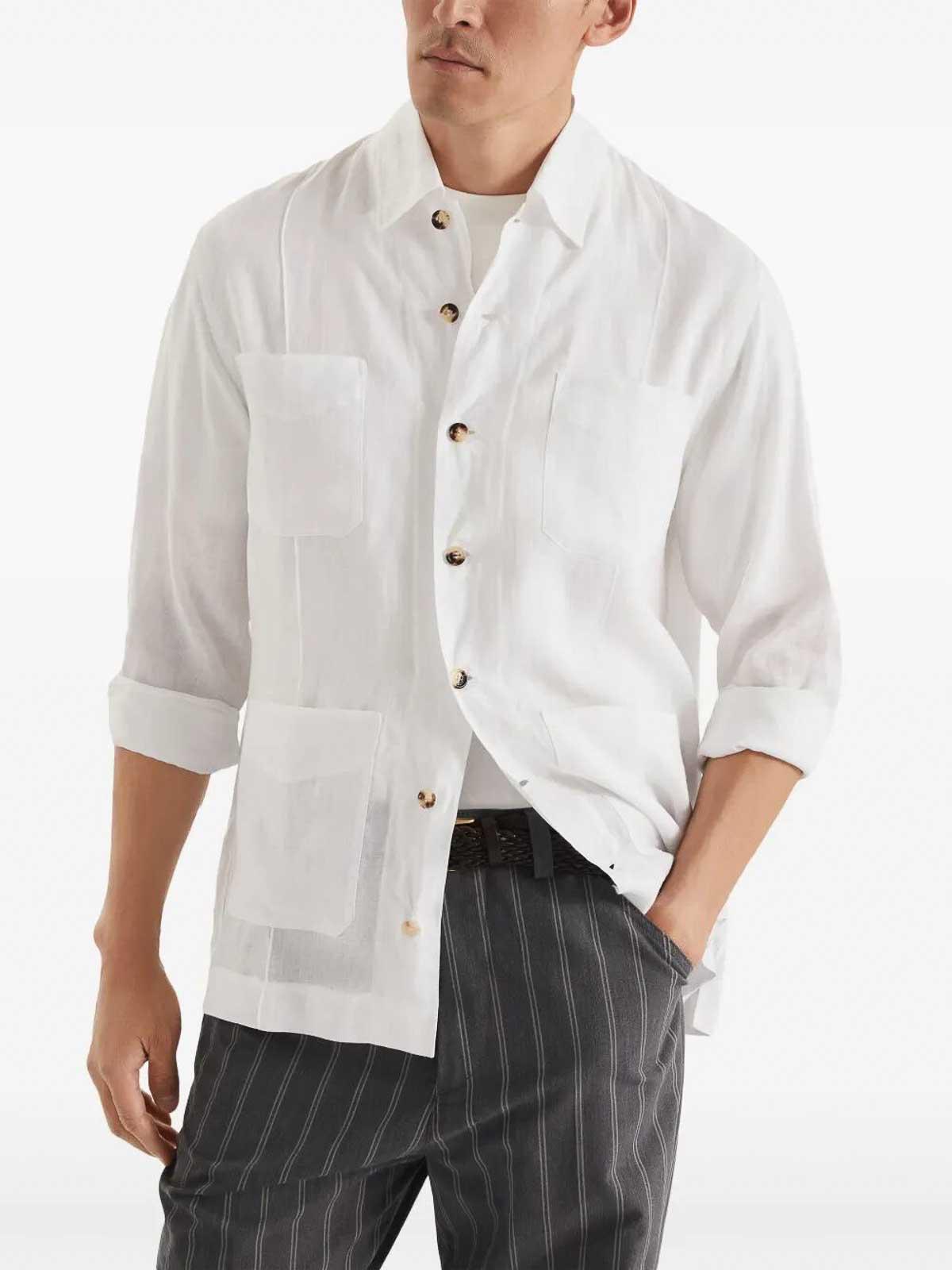 Shirt MM6840648C001 (Brunello Cucinelli / シャツ・ブラウス ) | Brunello Cucinelli (ブルネロ・クチネリ)(2)