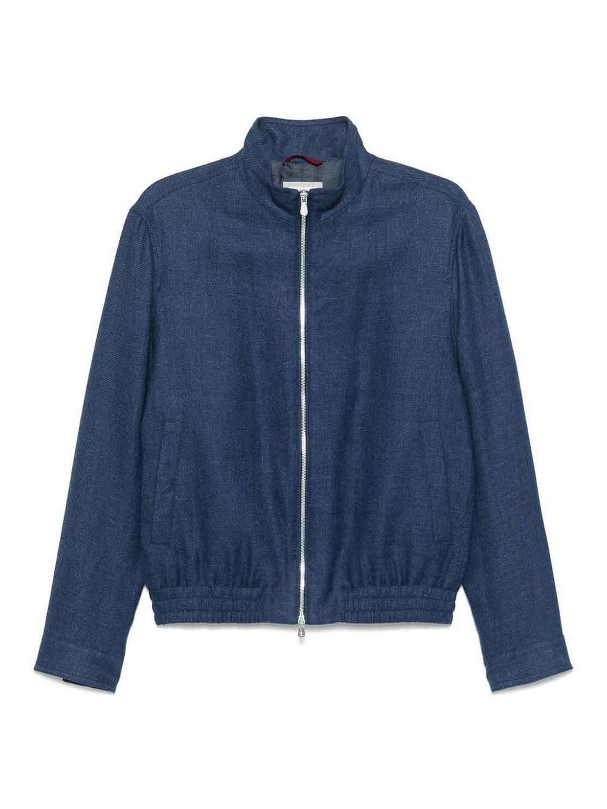 Bomber Jacket MW4826509C802 (Brunello Cucinelli / カジュアルジャケット ) | Brunello Cucinelli (ブルネロ・クチネリ)