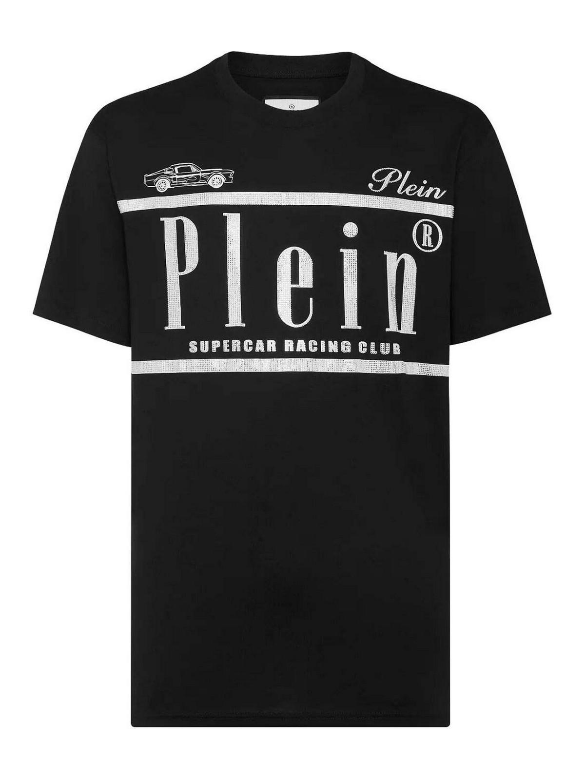 Racing ClubShort Sleeve Round SAECMTK8119PJY002N0201 (PHILIPP PLEIN / Tシャツ・カットソー ) | PHILIPP PLEIN (フィリップ プレイン)