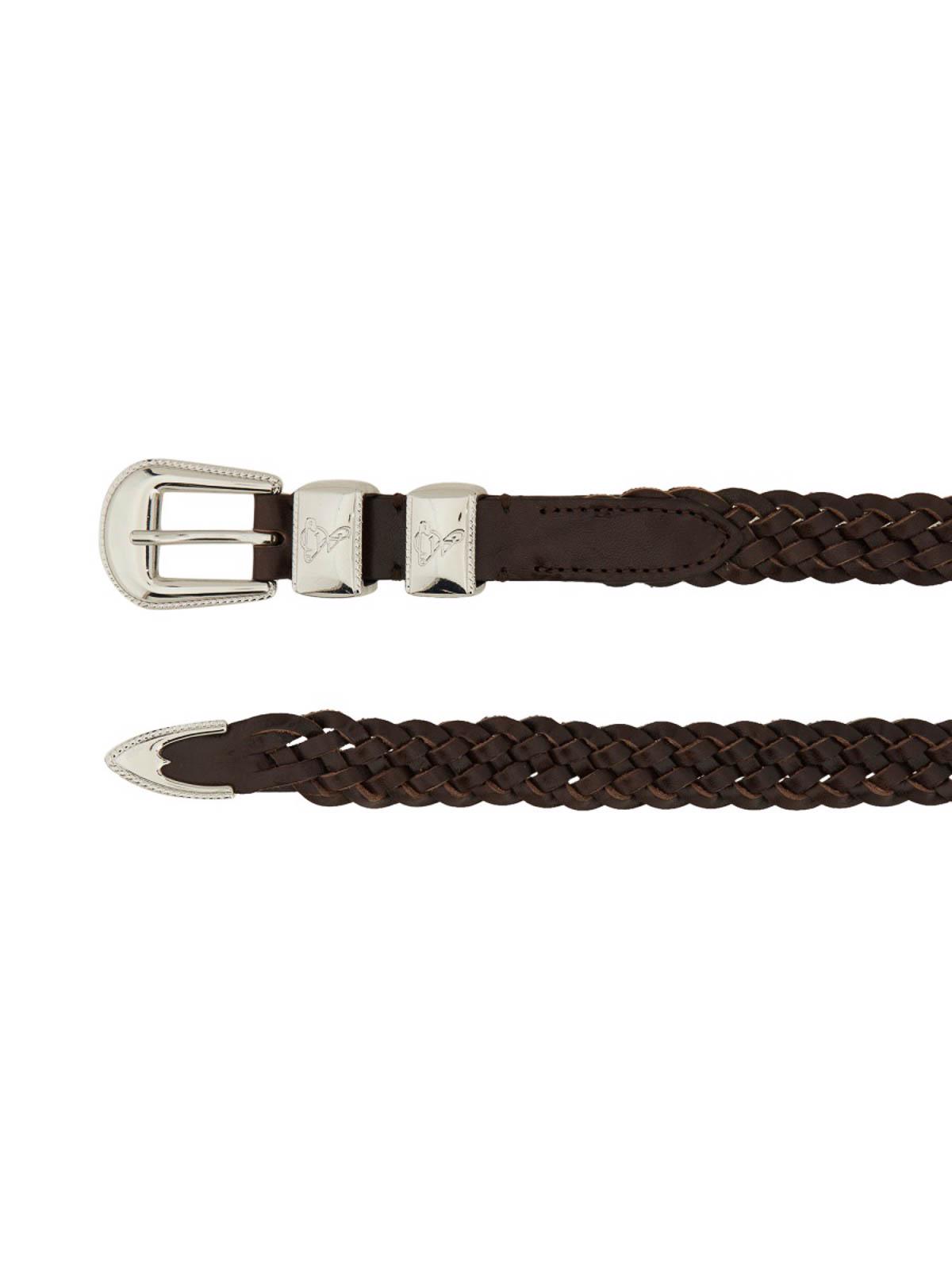 Wing Tip 6-Ply Belt WW3031BROWN (WOBURN WALK / ベルト・サスペンダー ) | WOBURN WALK (ウォーボーン ウォーク)(1)