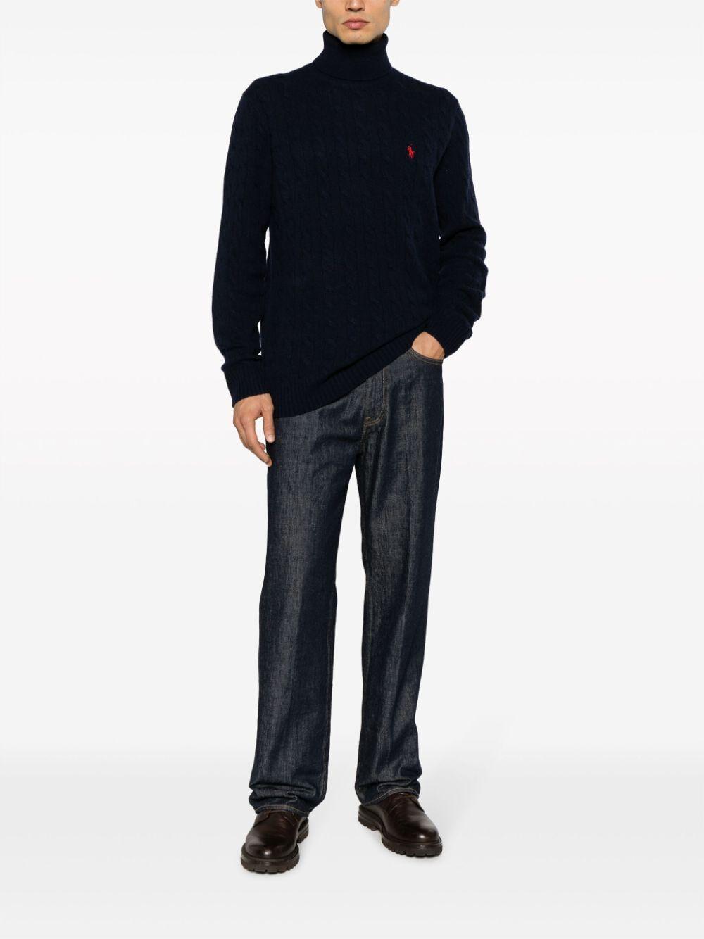 CABLE WOOL-CASHMERE ROLL NECK JUMPER 710876836005 (Polo Ralph Lauren / ニット・セーター・カーディガン ) | Polo Ralph Lauren (ポロ ラルフ ローレン)(4)