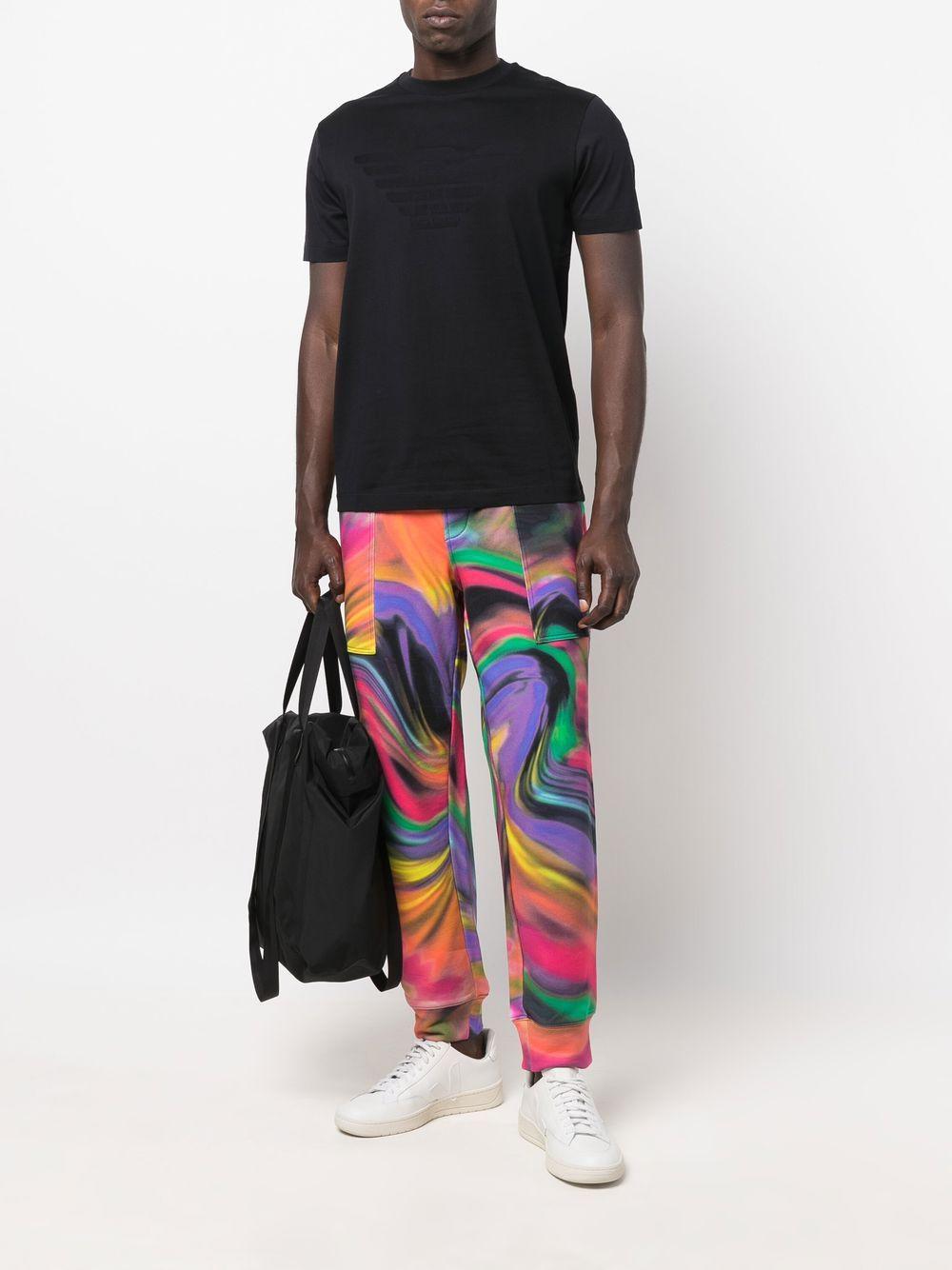 Emporio Armani T-shirts and Polos Blue 8N1TD21JGYZ0975 (EMPORIO ARMANI / Tシャツ・カットソー ) | EMPORIO ARMANI (エンポリオ アルマーニ)(4)