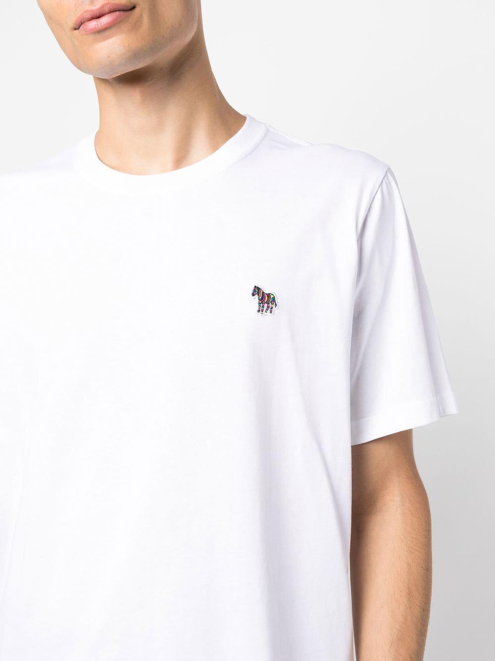 PS By Paul Smith T-shirts and Polos White M2R011RKZEBRA01 (PS Paul Smith / Tシャツ・カットソー ) | PS Paul Smith (ピーエス ポール・スミス)(4)