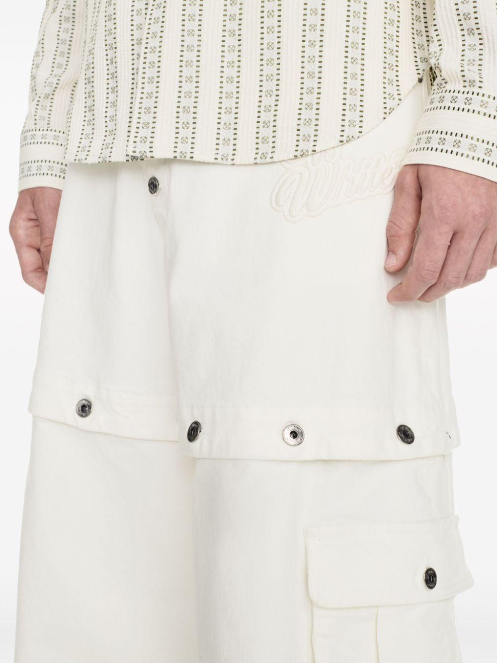 Off-White Jeans White OMYA183S24DEN0010202 (Off-White / ジーンズ ) | Off-White (オフホワイト)(5)