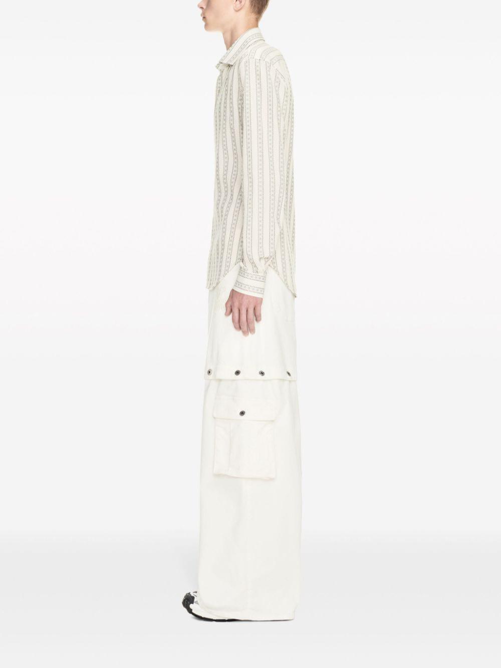 Off-White Jeans White OMYA183S24DEN0010202 (Off-White / ジーンズ ) | Off-White (オフホワイト)(6)