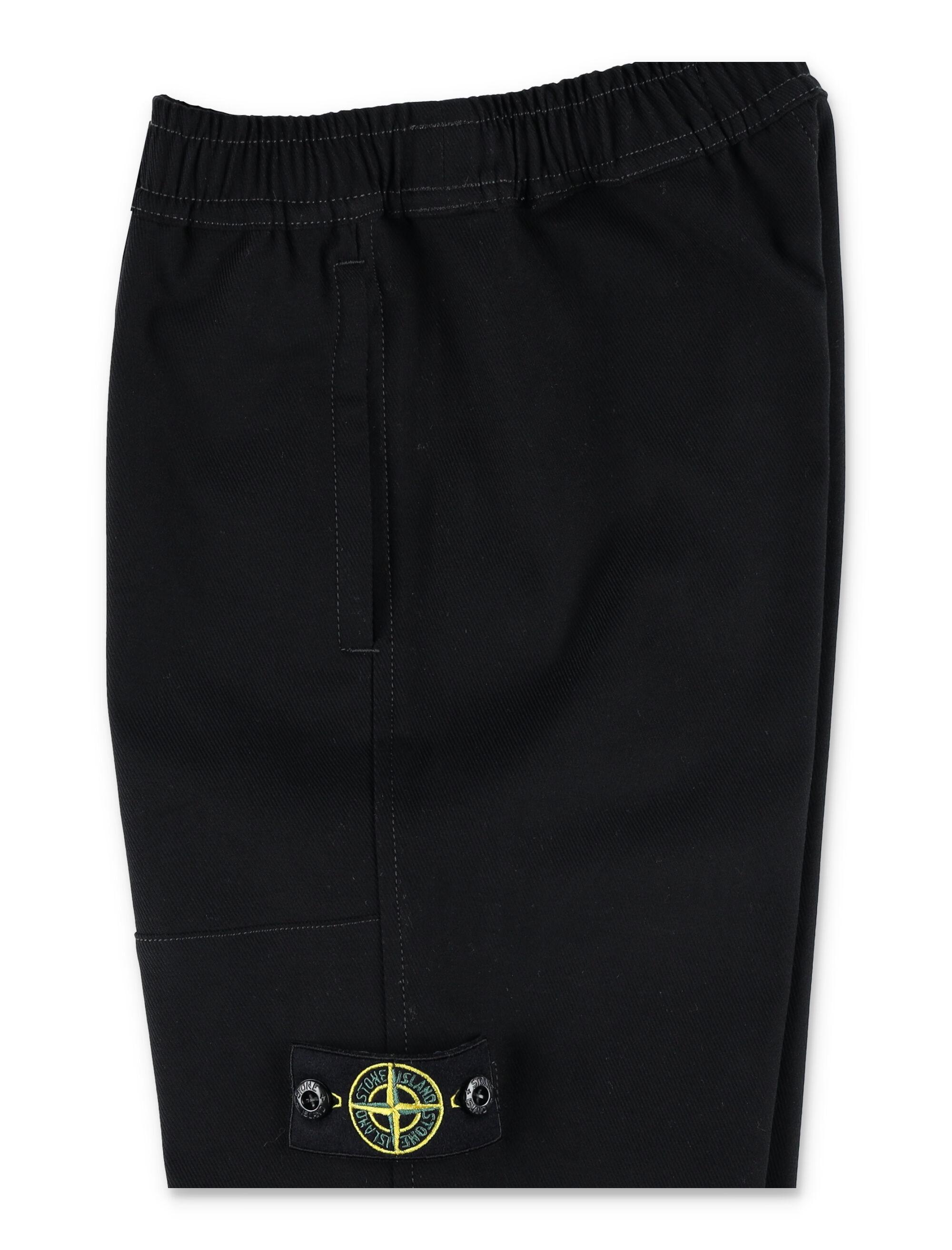 Stone Island Trousers Black 811630514V0029 (STONE ISLAND / パンツ ) | STONE ISLAND (ストーンアイランド)(2)