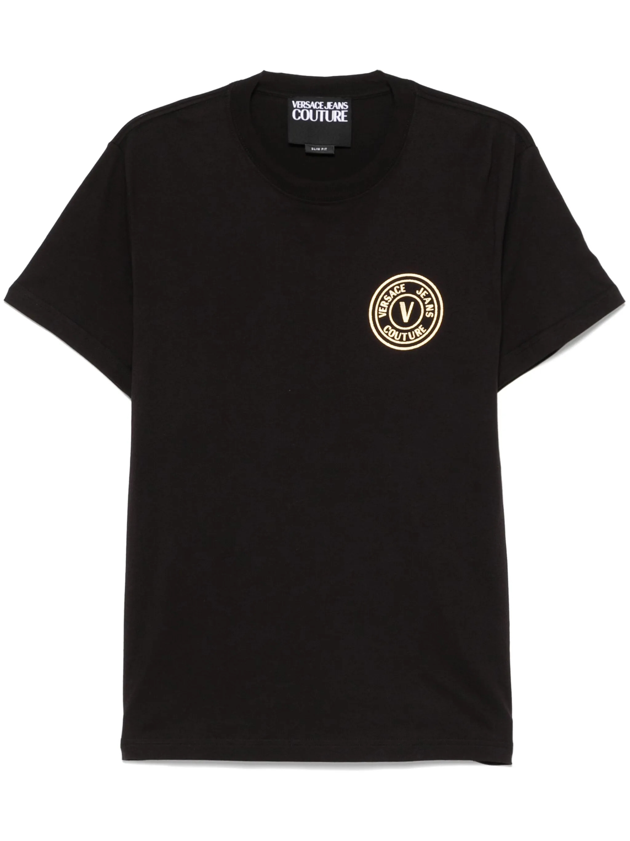 Versace Jeans T-shirts and Polos Black 78GAHT00CJ00TG89 (VERSACE JEANS COUTURE / Tシャツ・カットソー ) | VERSACE JEANS COUTURE (ヴェルサーチェ ジーンズ クチュール)