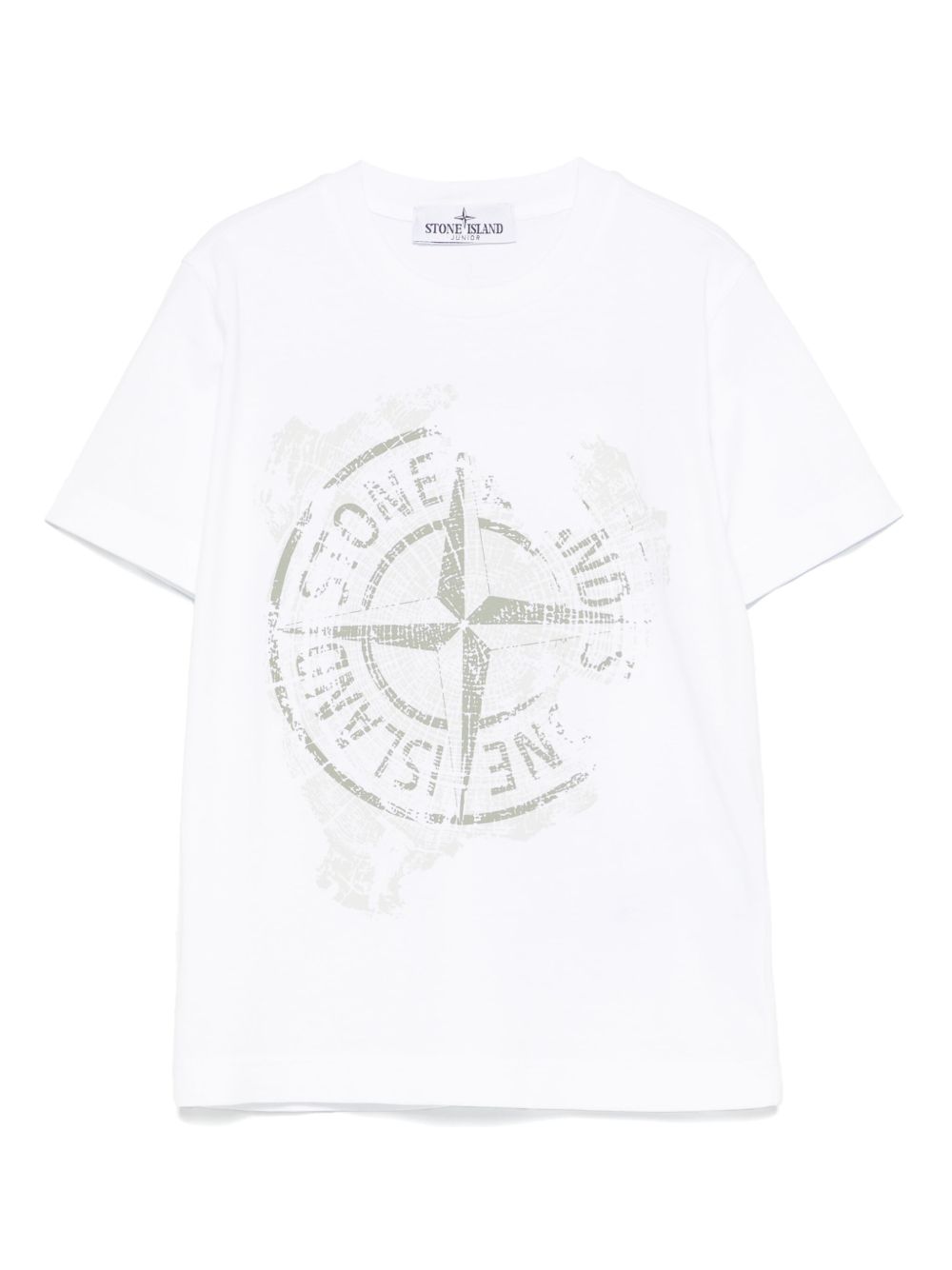 Stone Island T-shirts and Polos White K1S162100010S0128V0001 (STONE ISLAND / Tシャツ・カットソー ) | STONE ISLAND (ストーンアイランド)(4)