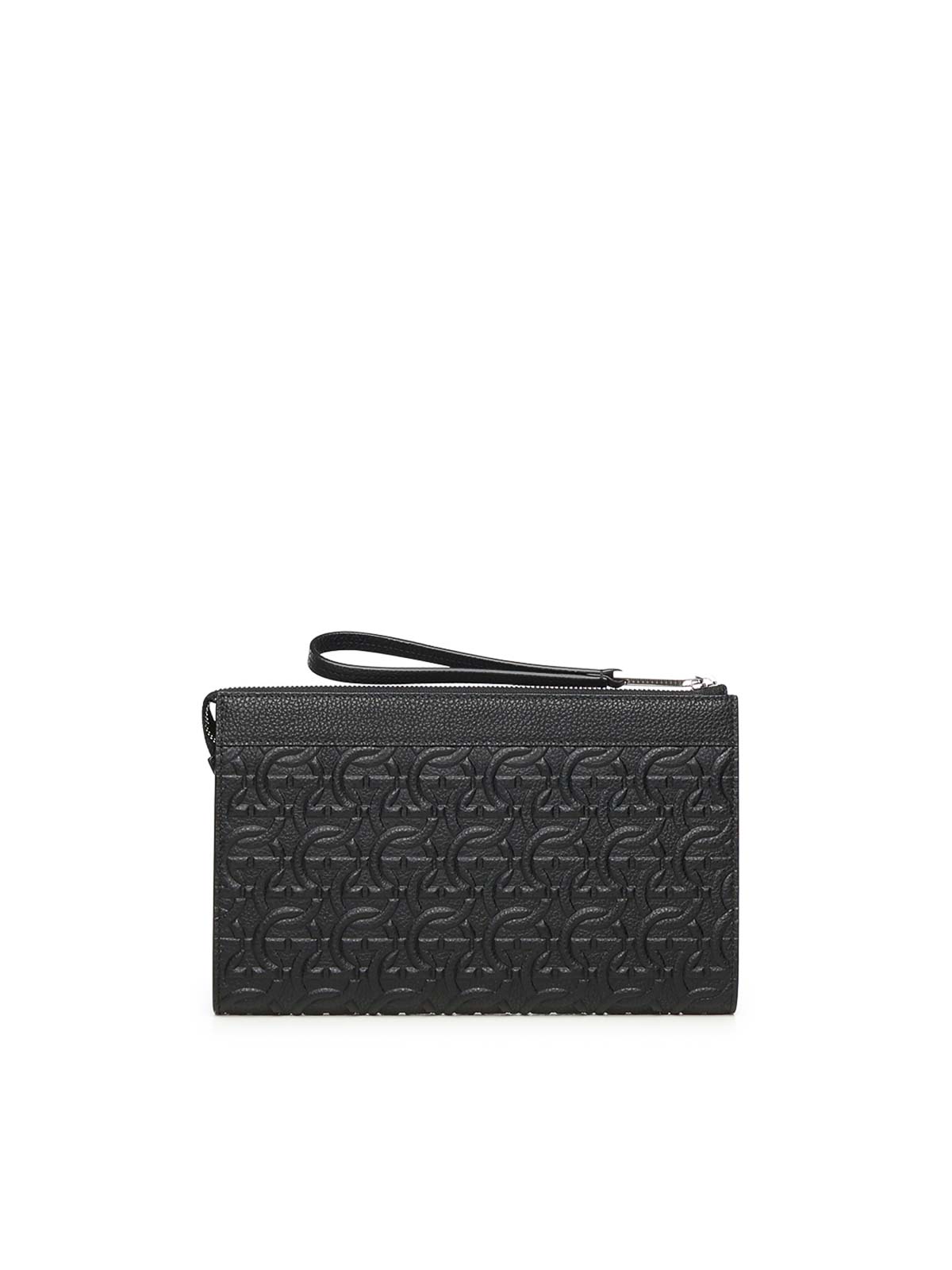 Gancini-Embossed Pouch 241E14 (FERRAGAMO / クラッチバッグ・ポーチ ) | FERRAGAMO (フェラガモ)(2)