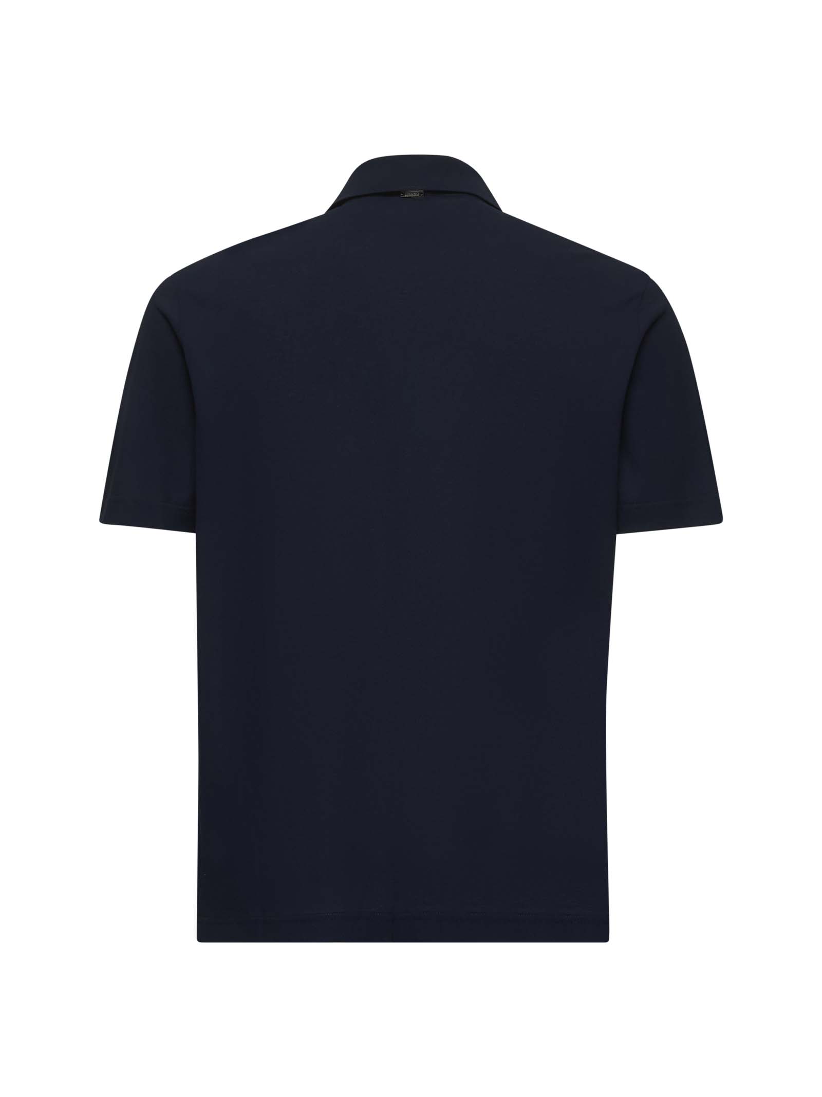Herno T-shirts and Polos Blue JPL00115U520059200 (Herno / ポロシャツ ) | Herno (ヘルノ)(1)